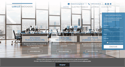 Desktop Screenshot of lubilloabogados.com